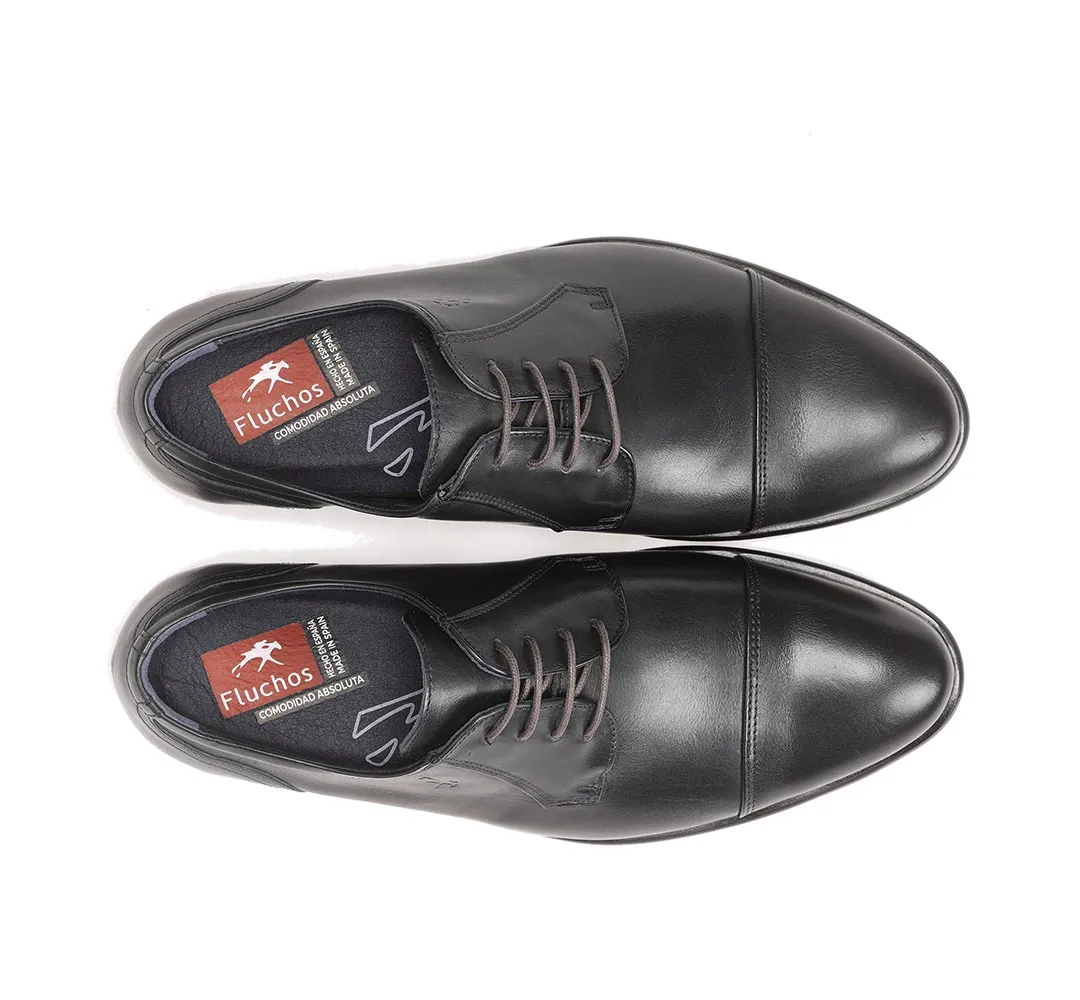 APOLO 9028 Zapato de Cordones Azul