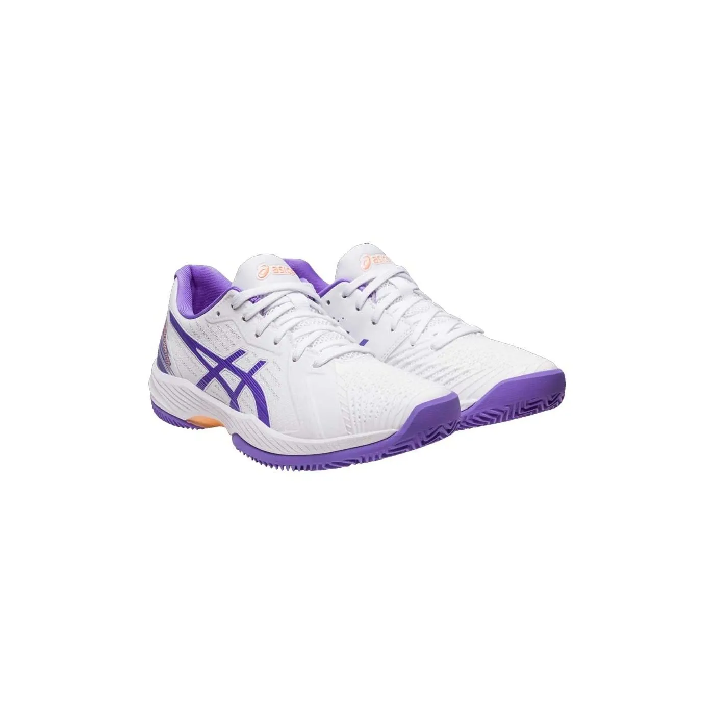 Asics Solution Swift Ff Blanco Morado Mujer