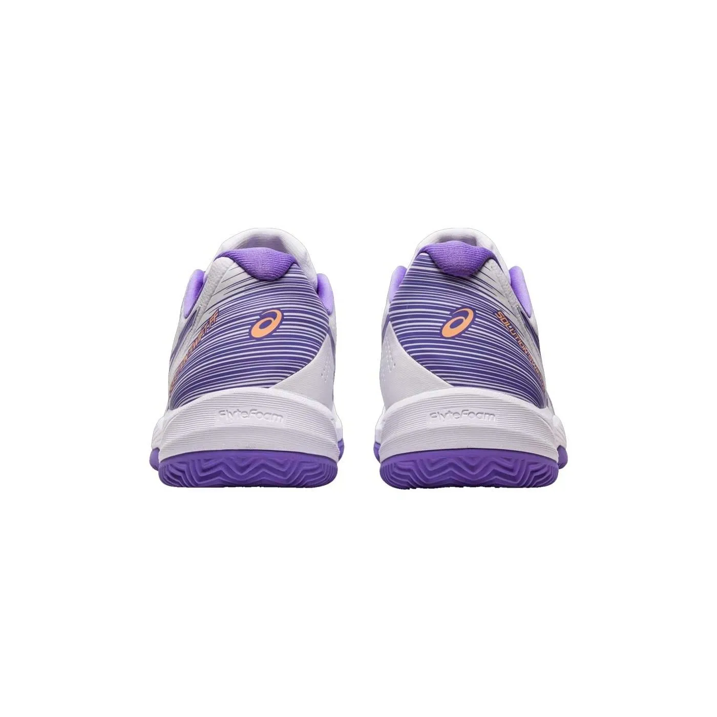Asics Solution Swift Ff Blanco Morado Mujer