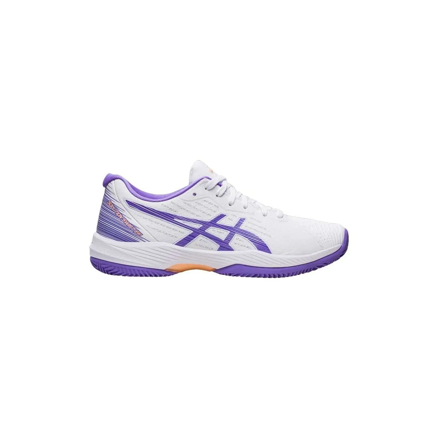 Asics Solution Swift Ff Blanco Morado Mujer