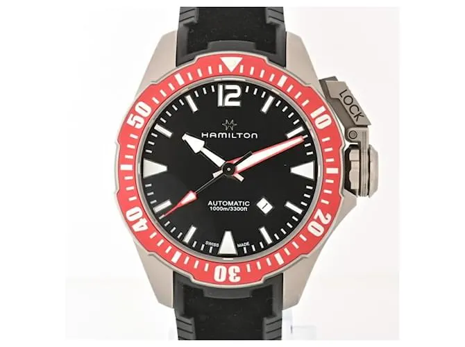 Autre Marque Reloj automático Hamilton Khaki Navy Water 