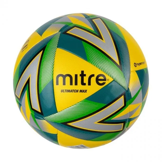 Balón Futbol Molten New Utimatch Mac N°5 Amarillo/Verde