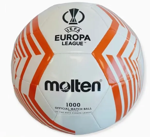  BALóN FúTBOL MOLTEN 1000 UEFA EUROPA LEAGUE N°5 2223 BLANCO/NARANJO