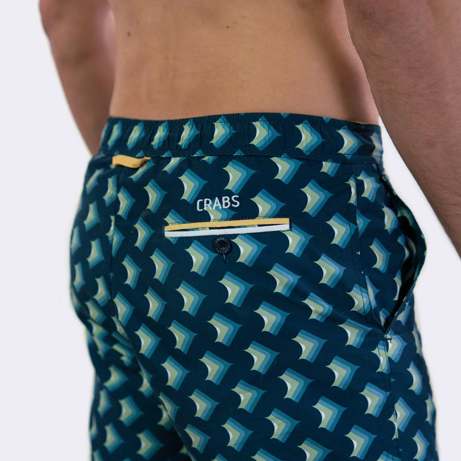 Bañador hombre verde – Manta Ray