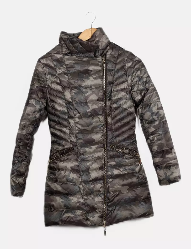 BDBA Anorak acolchado estampado