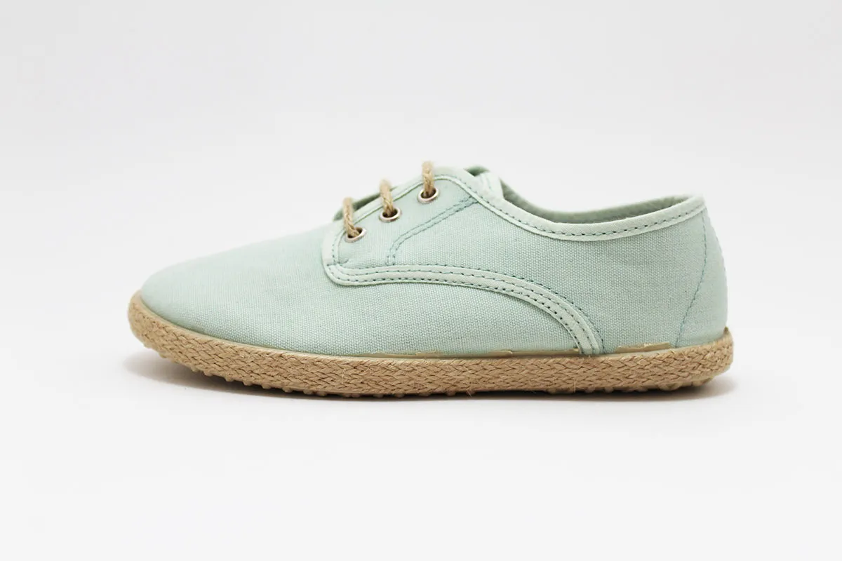 Blucher esparto cordones niño