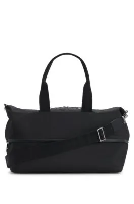 Bolsa de viaje ampliable con ribetes de la marca