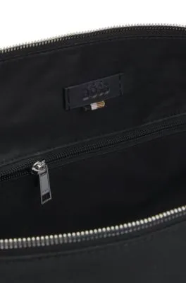 Bolsa de viaje ampliable con ribetes de la marca