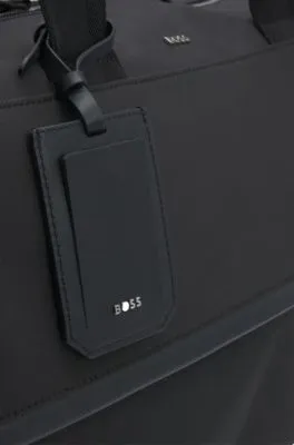Bolsa de viaje ampliable con ribetes de la marca