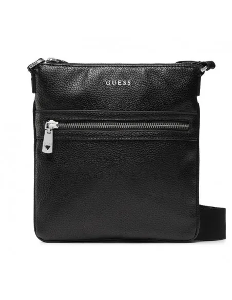 Bolso Guess Negra Hombre