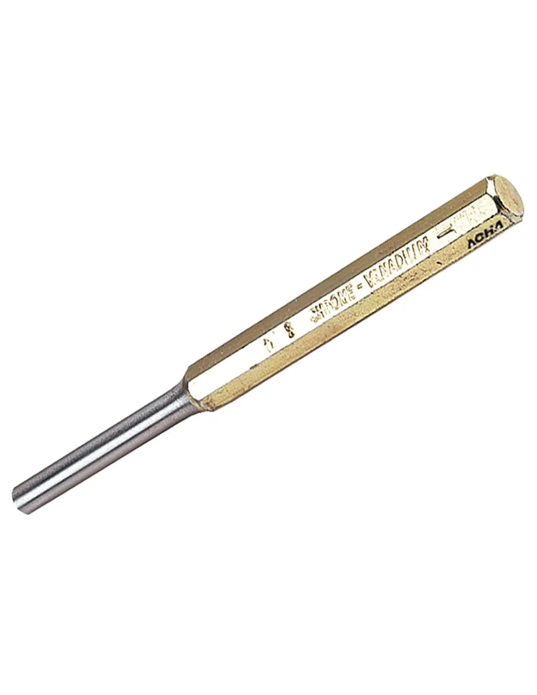 BOTADOR CILíNDRICO DE CROMOVANADIO CON MANGO OCTOGONAL 8 X 12 X 150MM