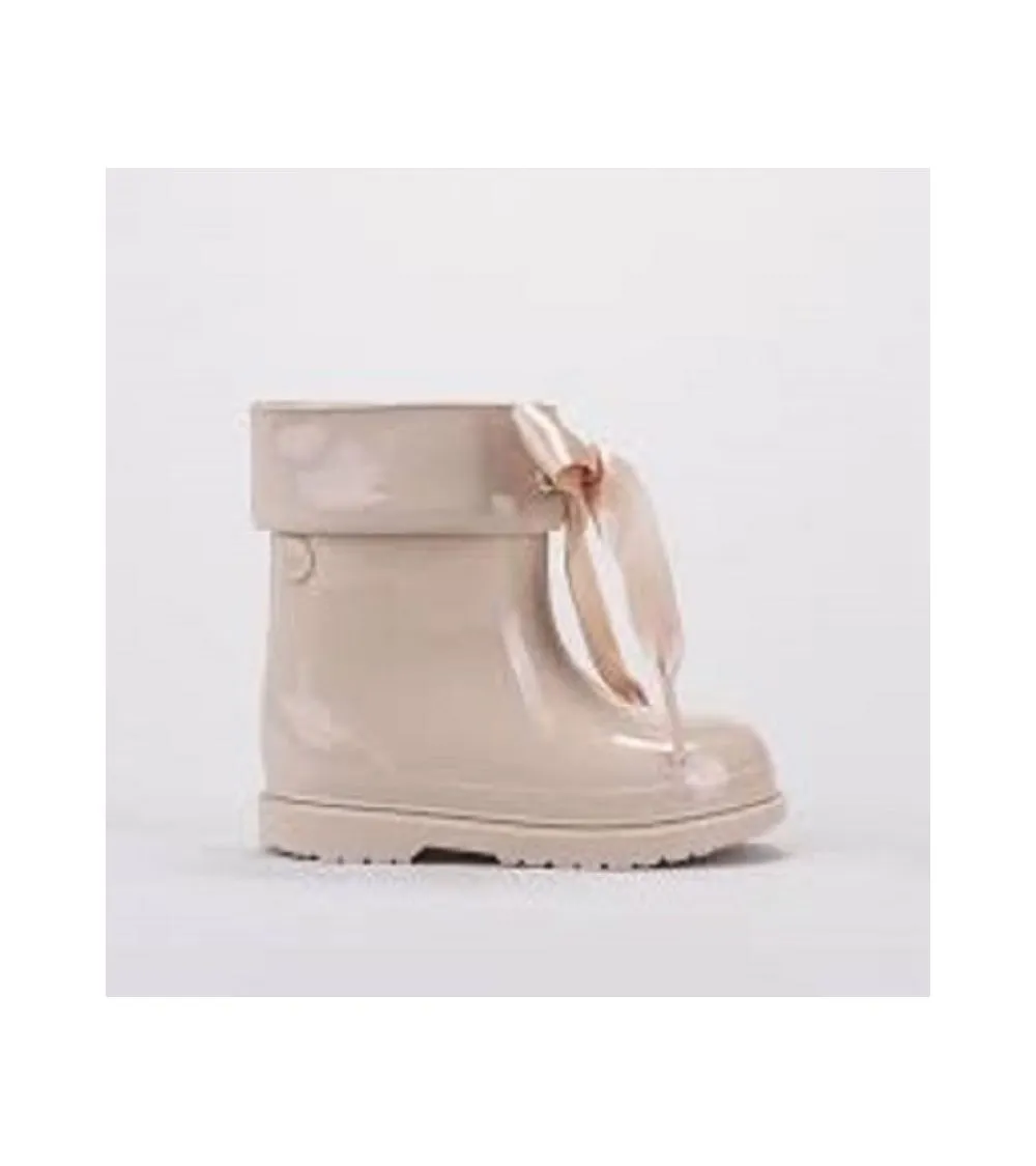 BOTAS DE AGUA IGOR BIMBI LAZO BEIGE