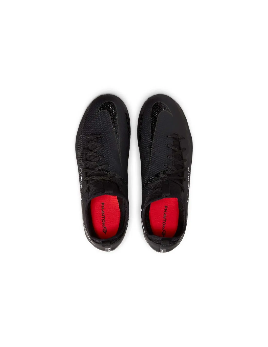 Botas de fútbol Nike Phantom GT2 Academy Dynamic Fit MG negro infantil