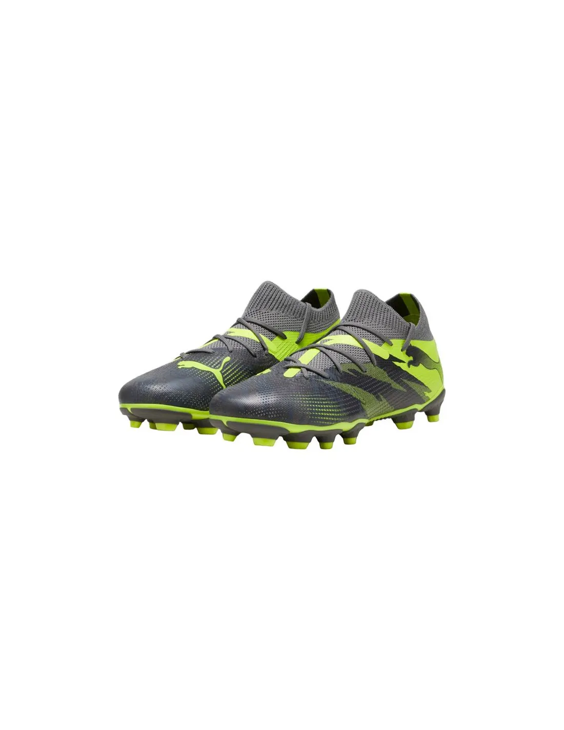 Botas de fútbol Puma FUTURE 7 MATCH RUSH FG/AG Infantil Gris