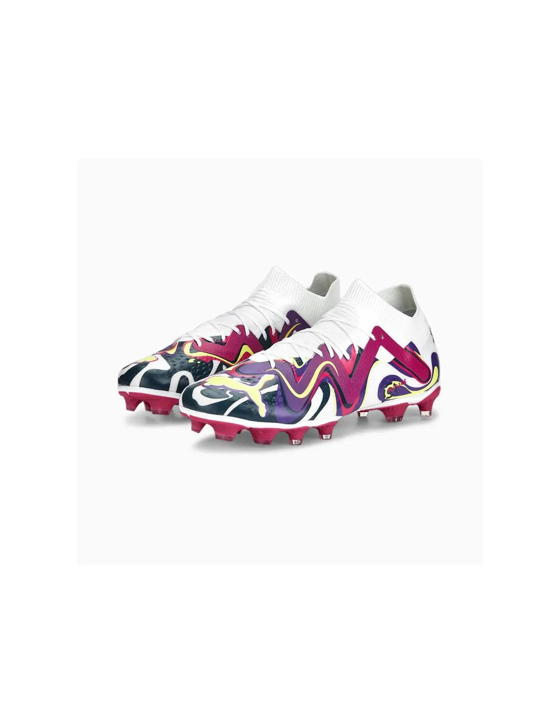 Botas De Fútbol Puma Future Match Creativ White