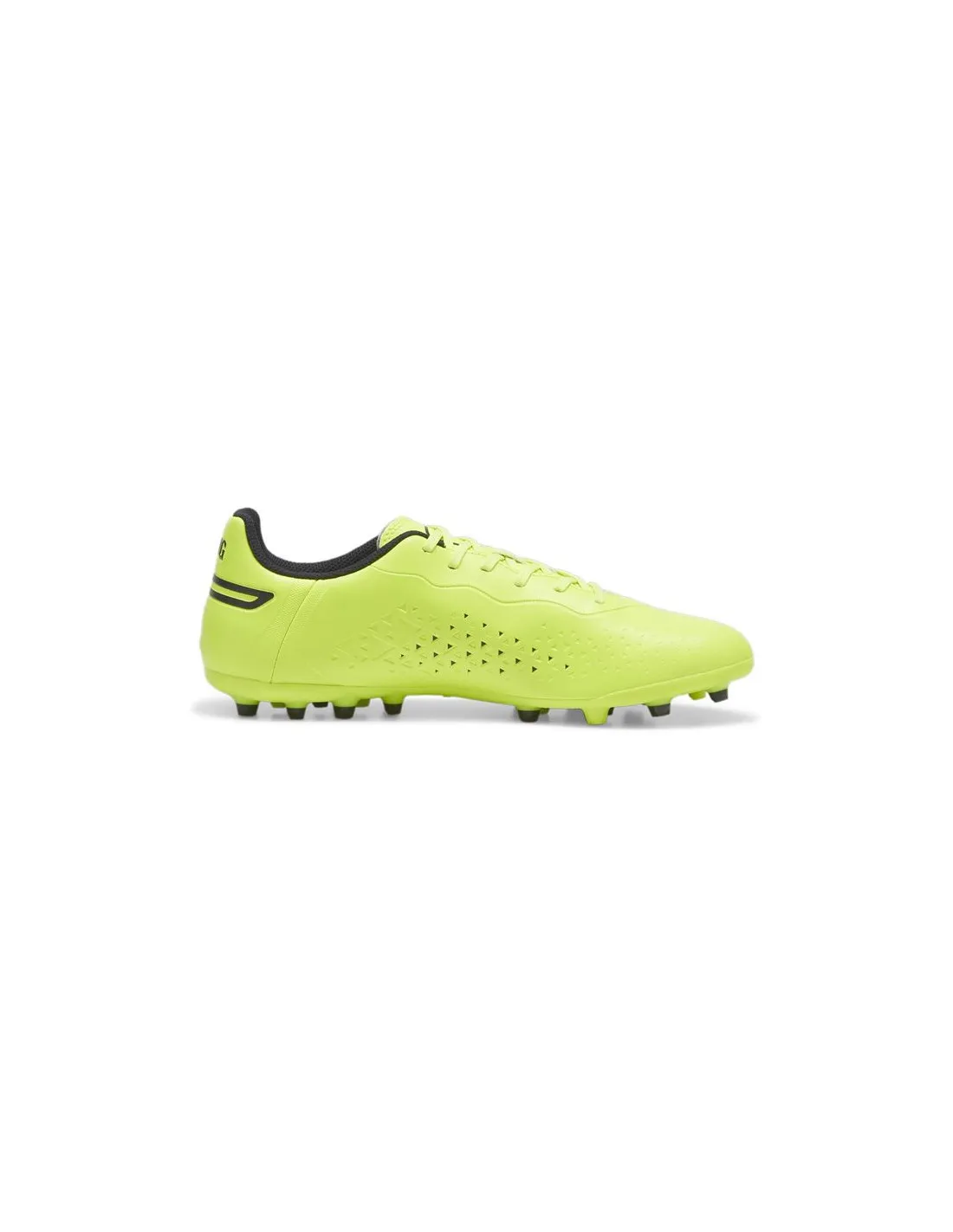 Botas de fútbol Puma King Match MG Lima/Negro