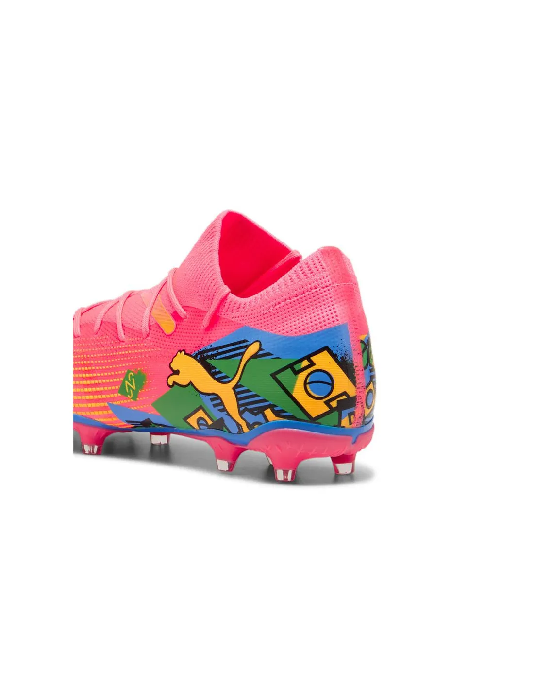 Botas de fútbol Puma Neymar Future 7 Match Infantil FG/AG Rosa