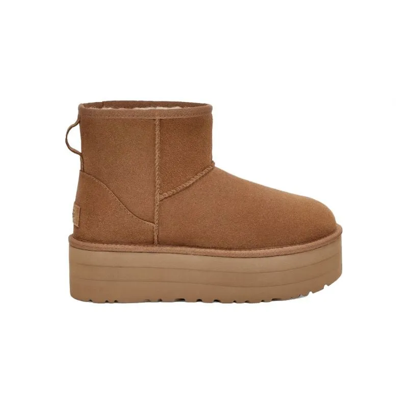 Botas de mujer UGG Classic Mini Platform (Castaño)