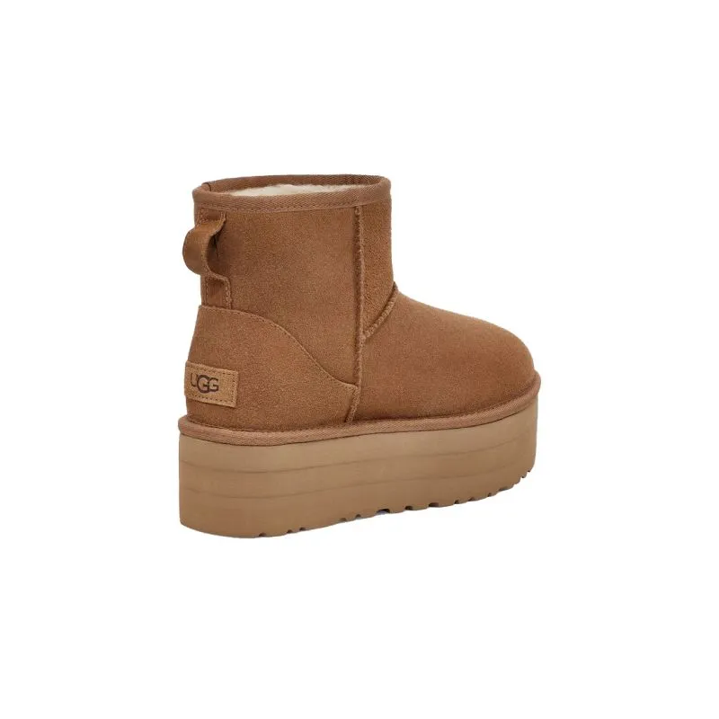 Botas de mujer UGG Classic Mini Platform (Castaño)