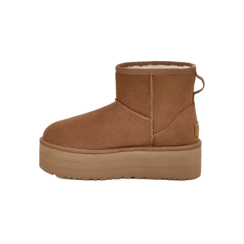 Botas de mujer UGG Classic Mini Platform (Castaño)