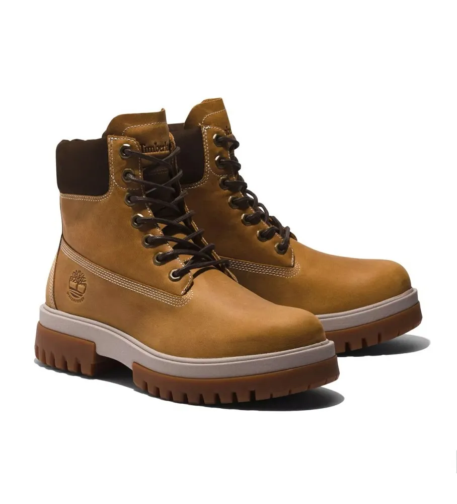 Botas de piel Arbor Road marrón