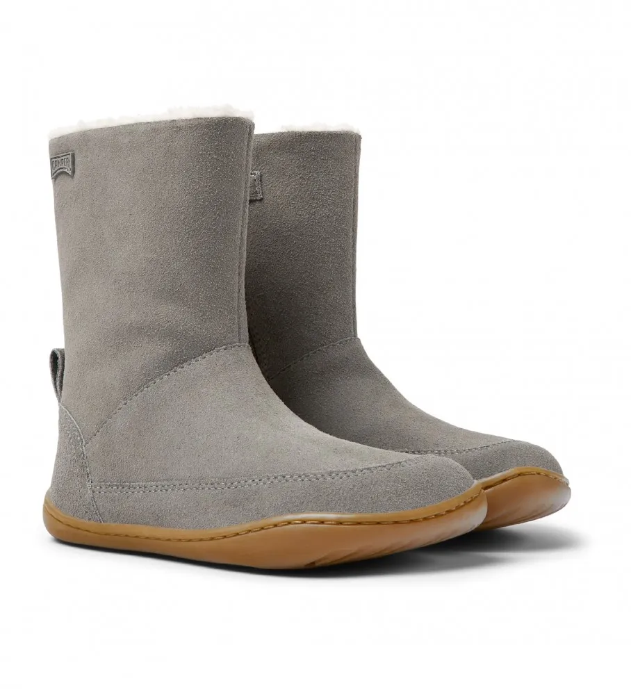 Botas de Piel Peu Cami gris