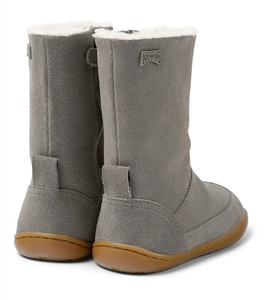 Botas de Piel Peu Cami gris