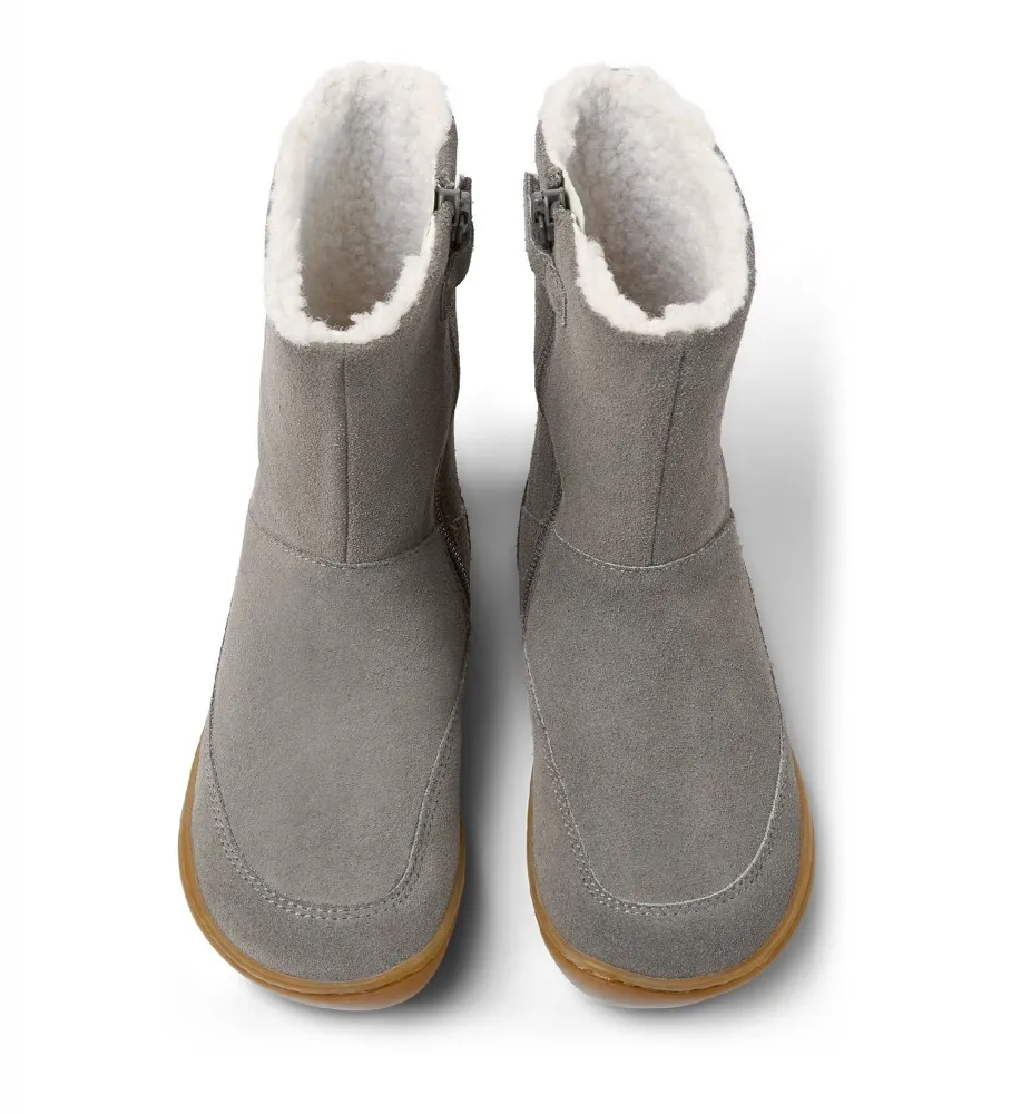 Botas de Piel Peu Cami gris