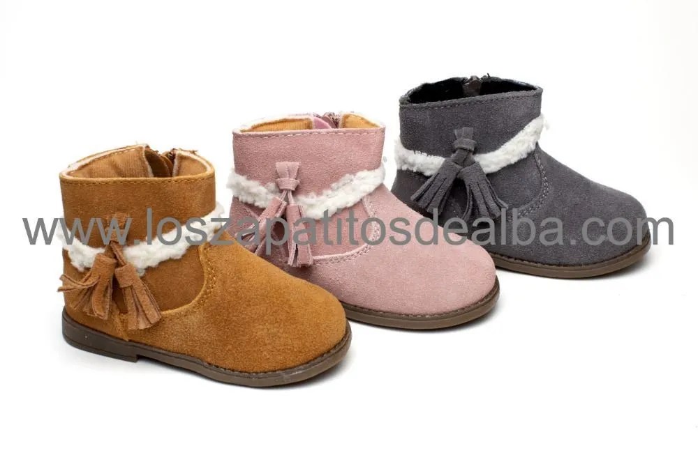 Botas  Niña Camel Modelo Austria