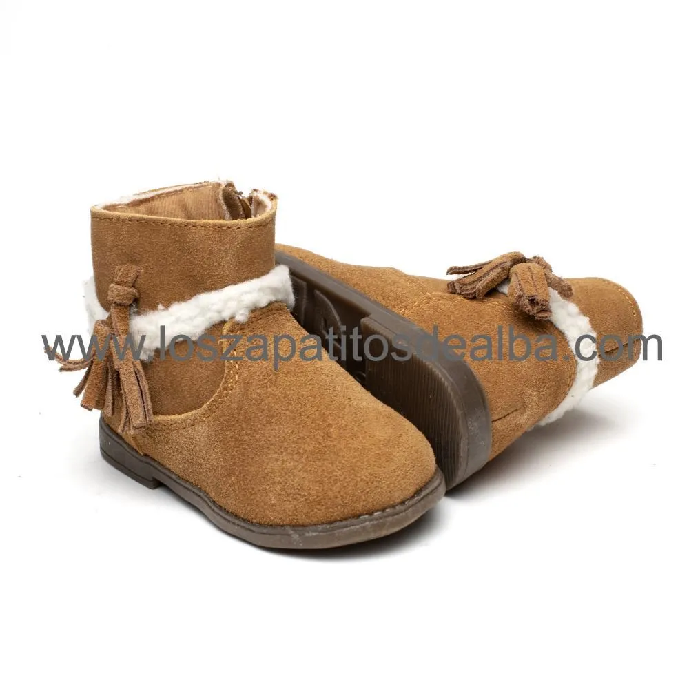 Botas  Niña Camel Modelo Austria
