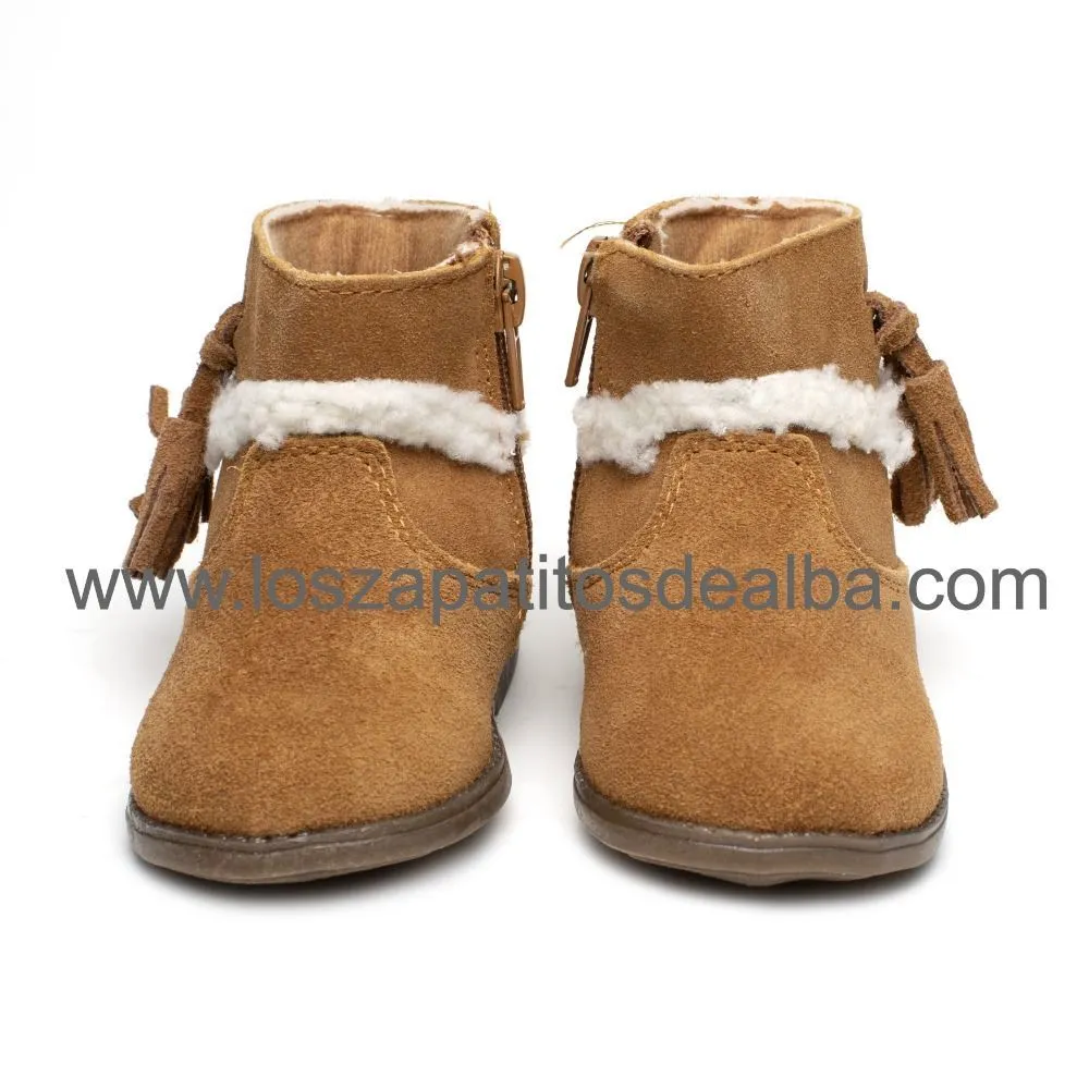 Botas  Niña Camel Modelo Austria