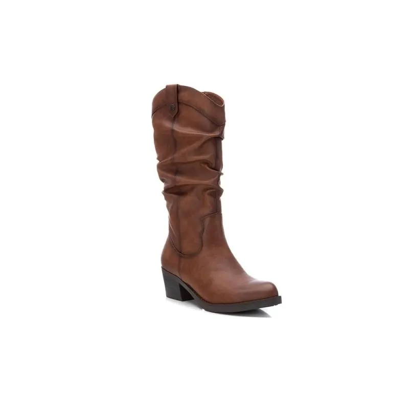 Botas Planas Refresh 171412 Mujer Camel