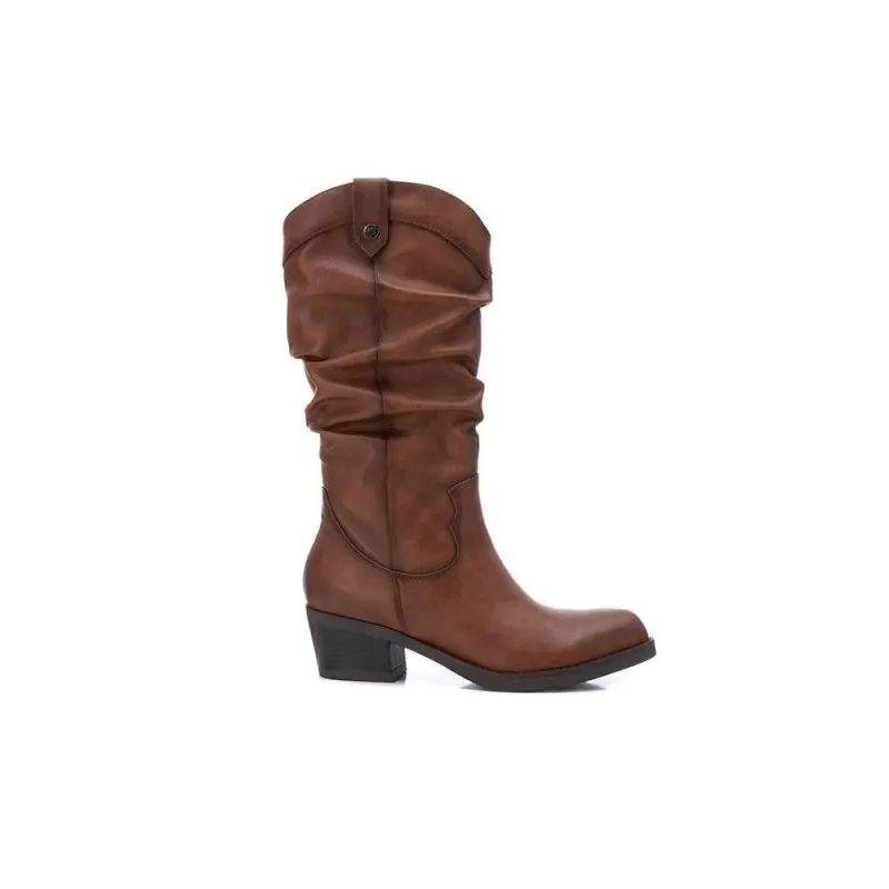 Botas Planas Refresh 171412 Mujer Camel