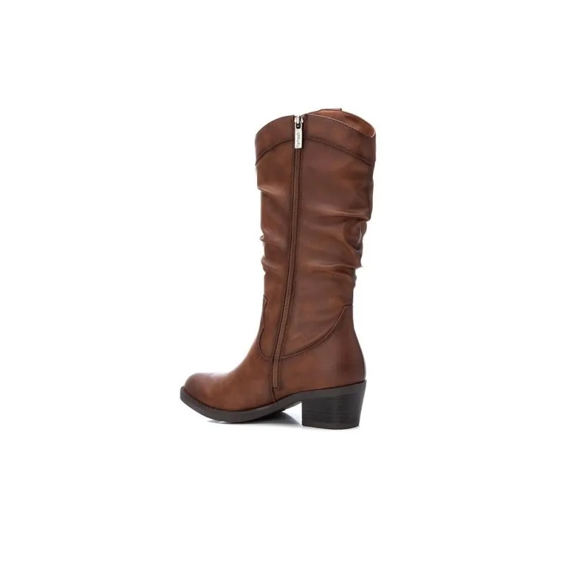 Botas Planas Refresh 171412 Mujer Camel