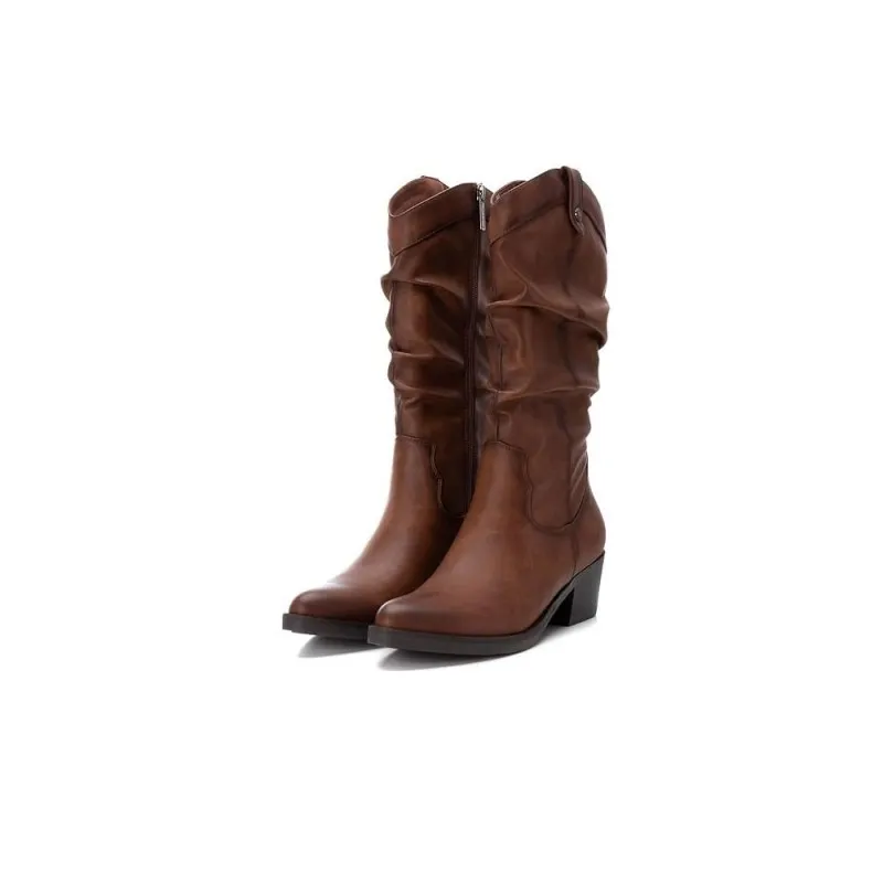 Botas Planas Refresh 171412 Mujer Camel