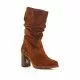Botas tacón Redlove constanz marrones de serraje
