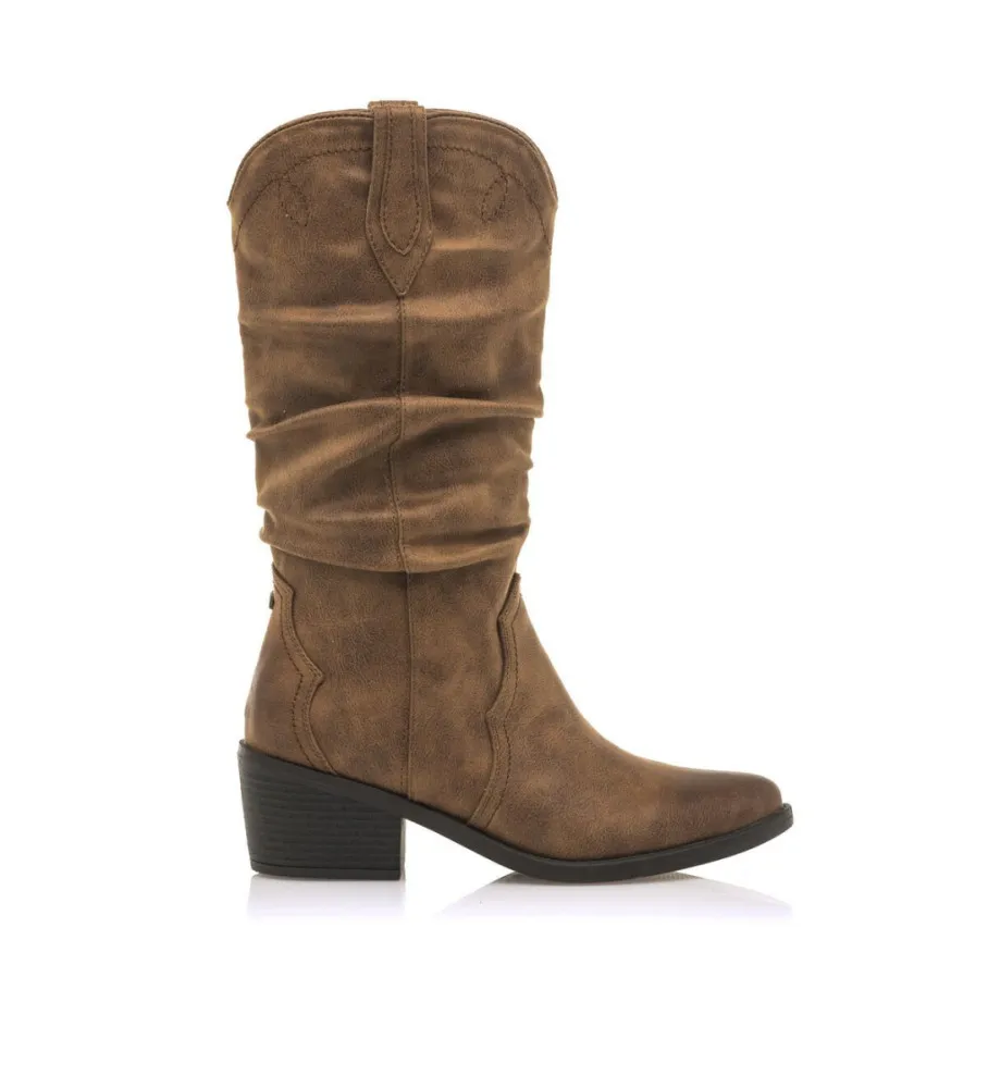 BOTAS TANUBIS MARRóN ALTURA TACóN 6CM
