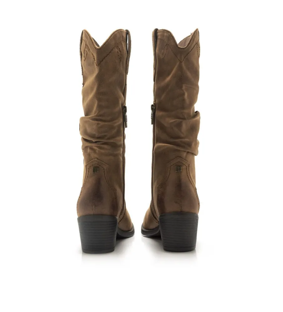 BOTAS TANUBIS MARRóN ALTURA TACóN 6CM