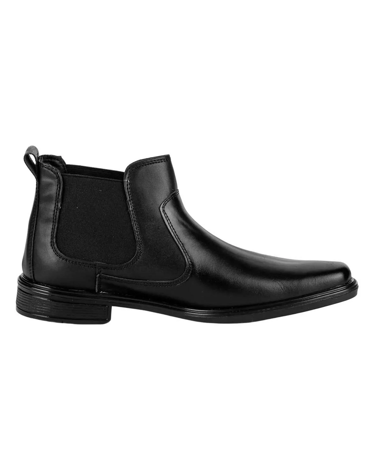 Botín Hombre Vestir Negro Piel Stfashion 04703904