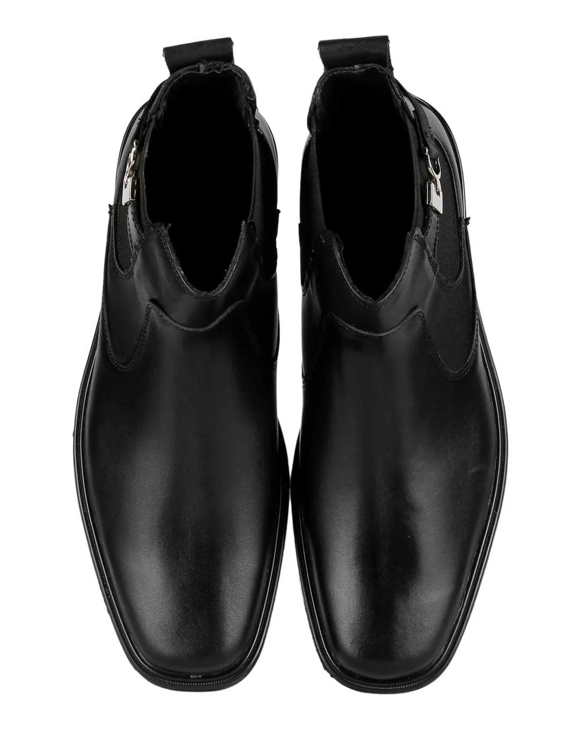 Botín Hombre Vestir Negro Piel Stfashion 04703904