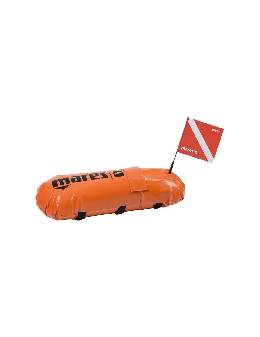 Boya de apnea Mares Hydro Torpedo Large naranja