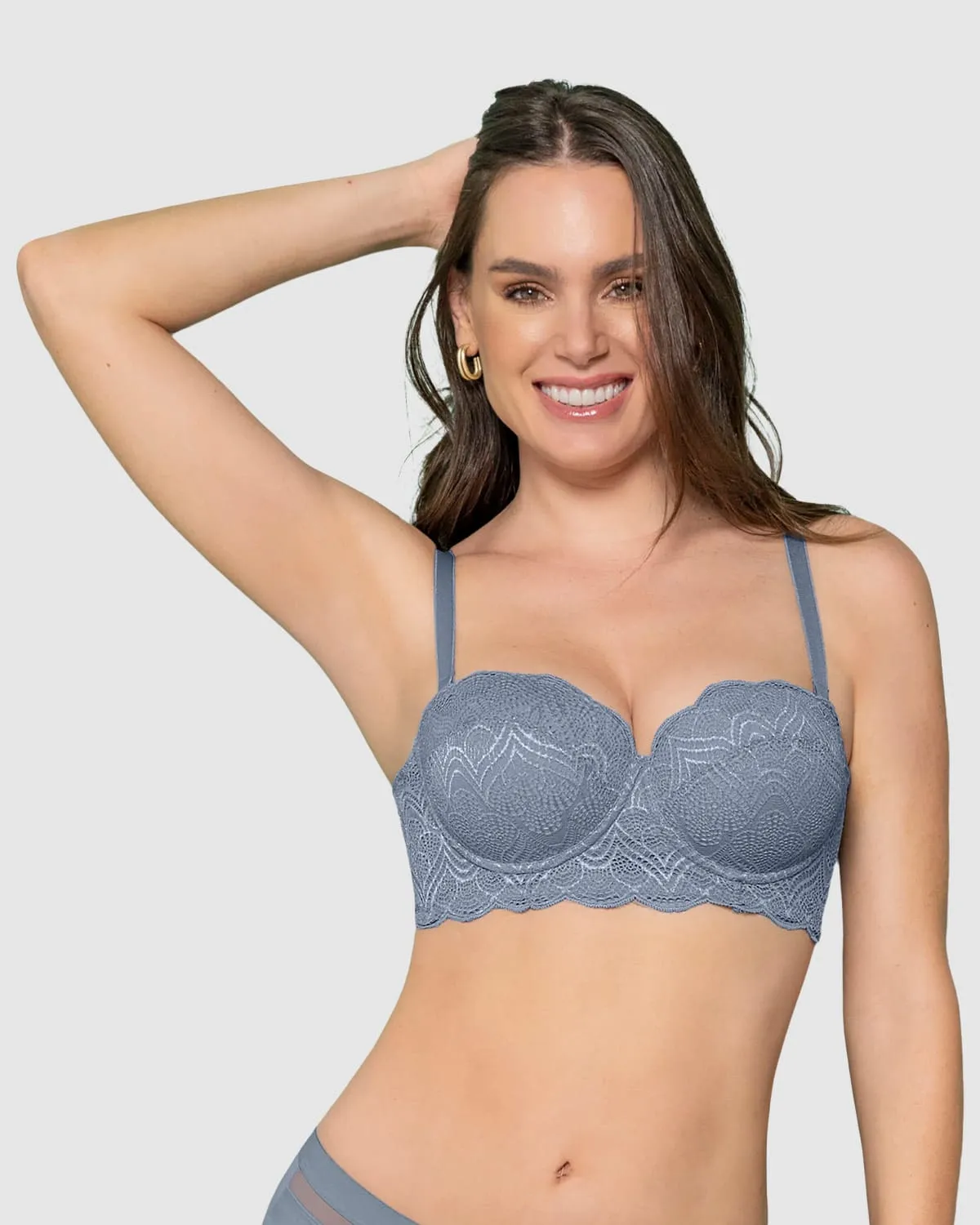 Brasier balconet de realce alto con máximo cubrimiento de espalda Special Fit
