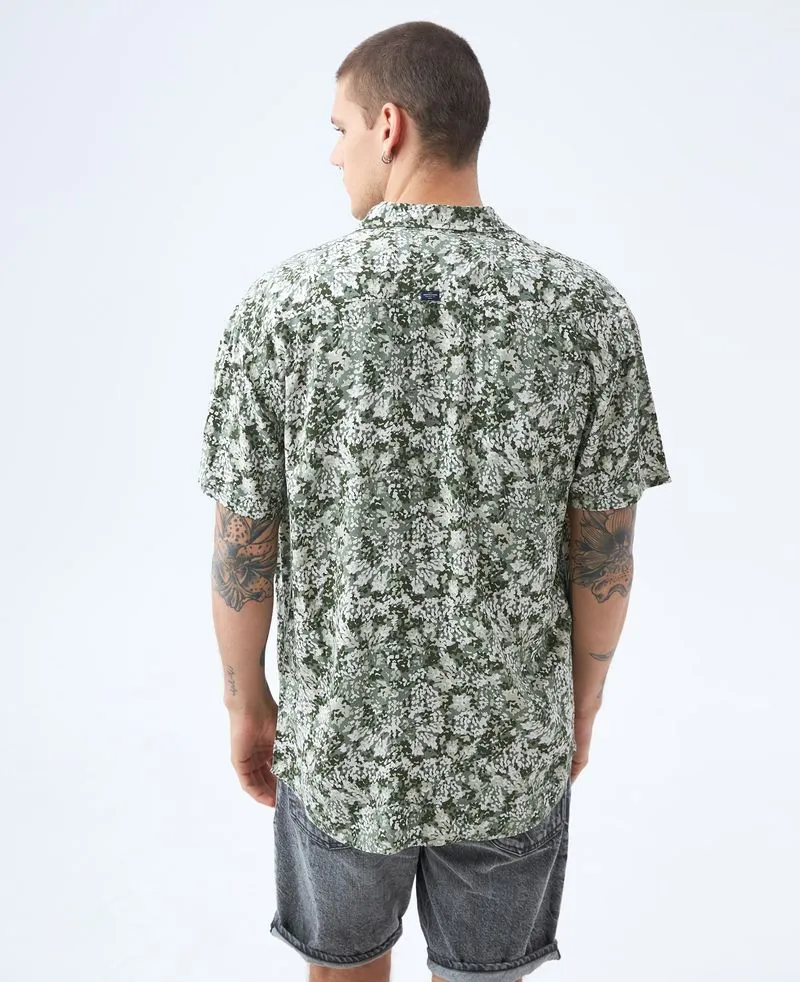Camisa con camuflado para hombre