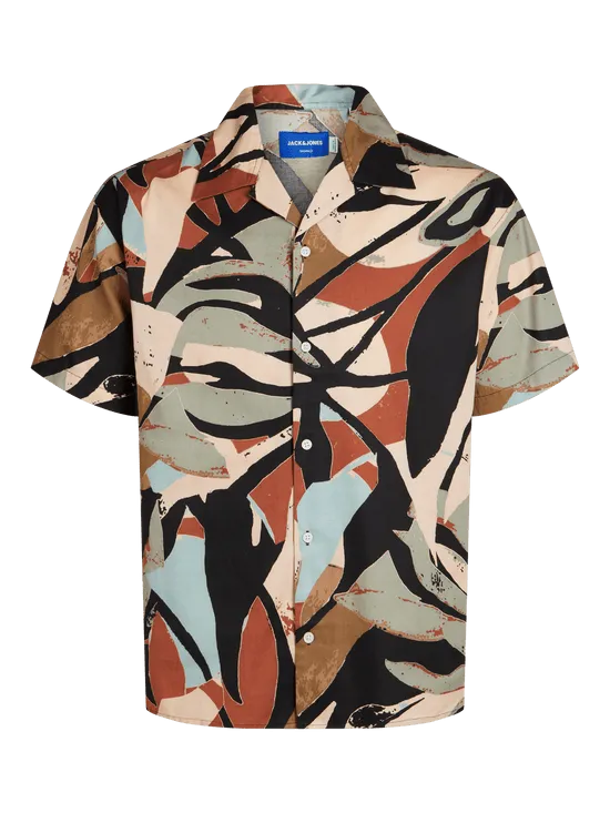 CAMISA CON ESTAMPADO NEGRO  JORSEQUOIA