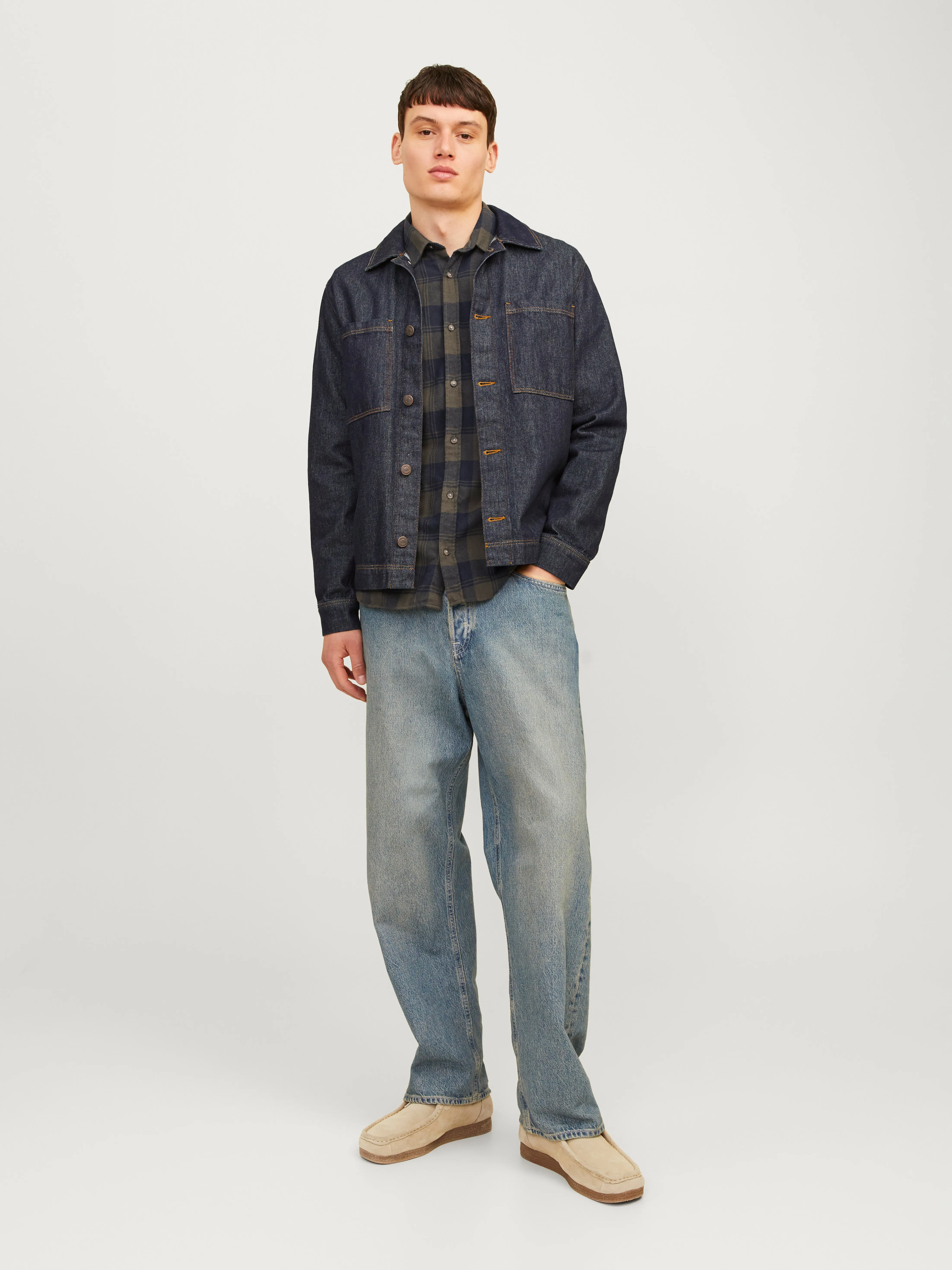 Camisa Corte slim | Verde oscuro | Jack & Jones®