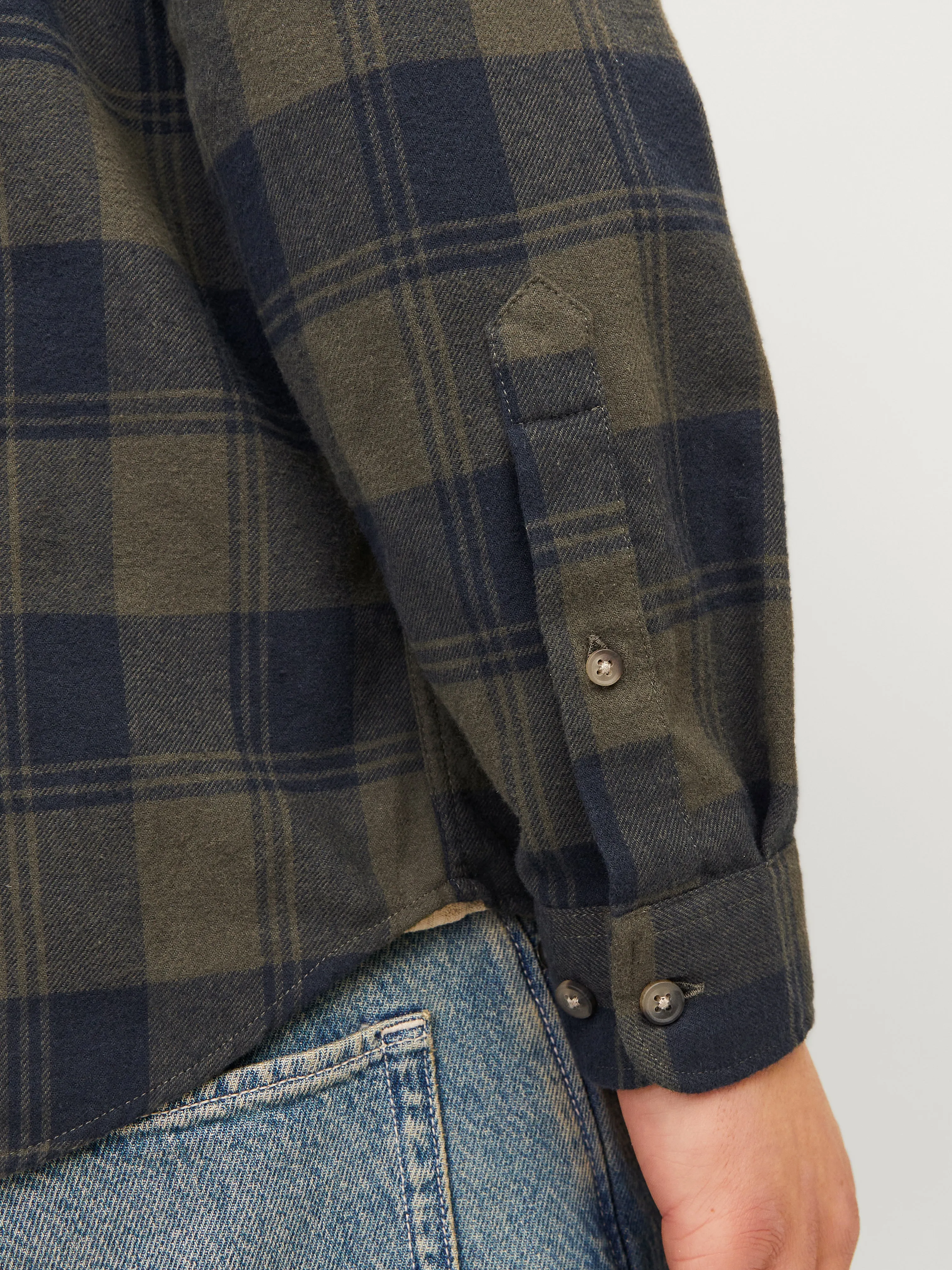 Camisa Corte slim | Verde oscuro | Jack & Jones®
