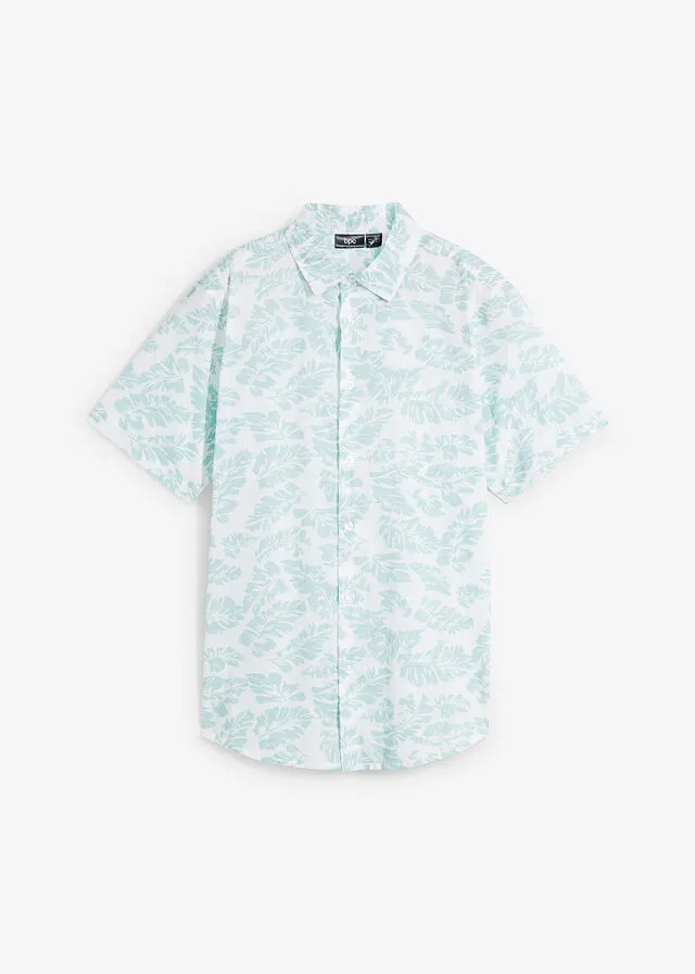 Camisa de manga corta Blanco