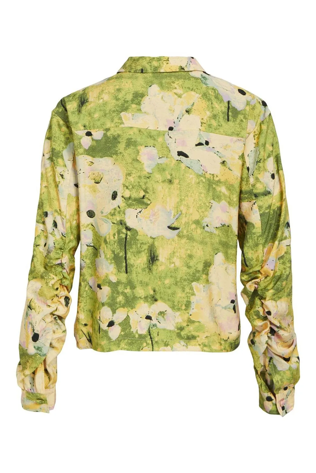 CAMISA ESTAMPADA OBJLACE AMARILLO