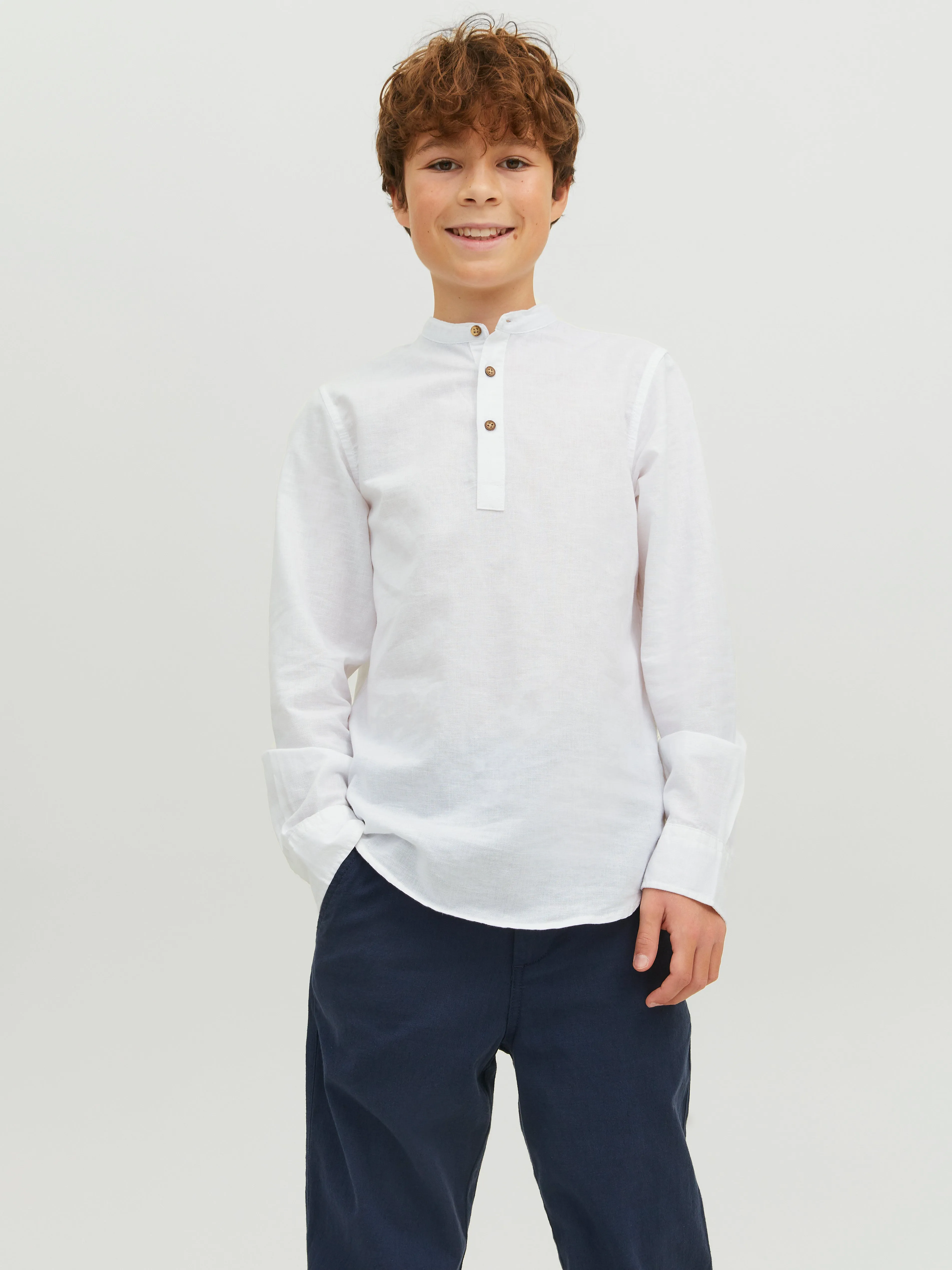 Camisa informal Junior | Blanco | Jack & Jones®