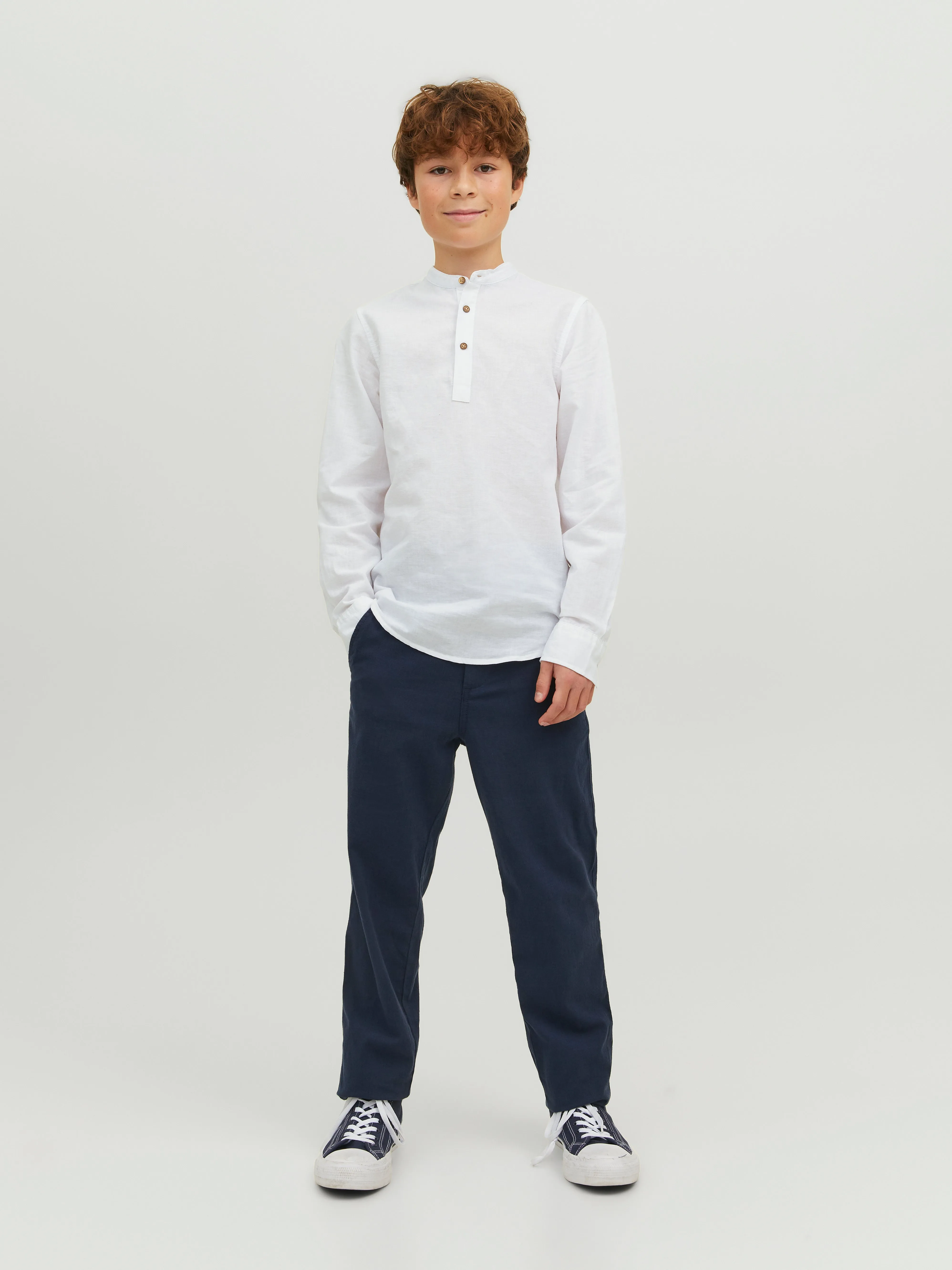 Camisa informal Junior | Blanco | Jack & Jones®